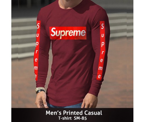 Mens Printed Casual T-shirt SM-85